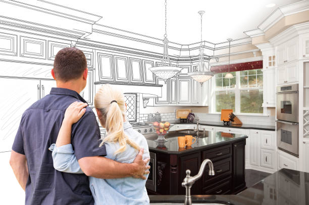 Professional Cabinet Installation technician working in Haverford, PA